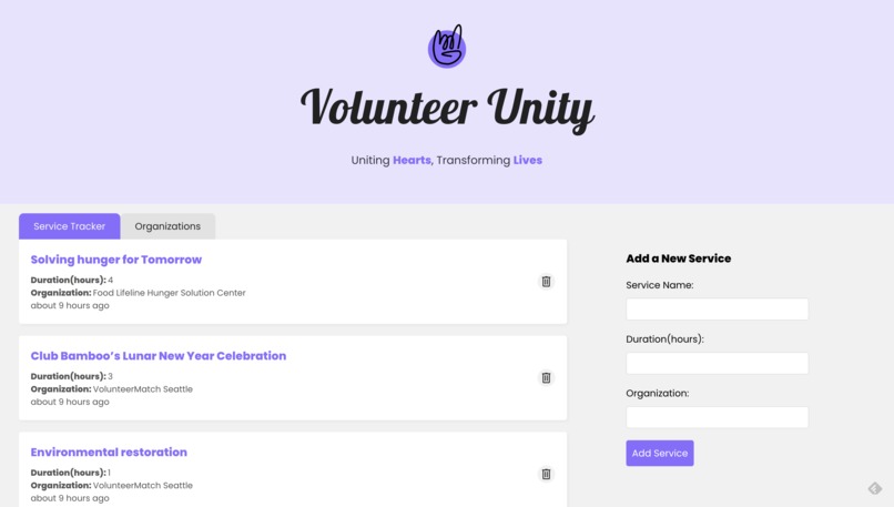 Volunteer Unity – screenshot 2