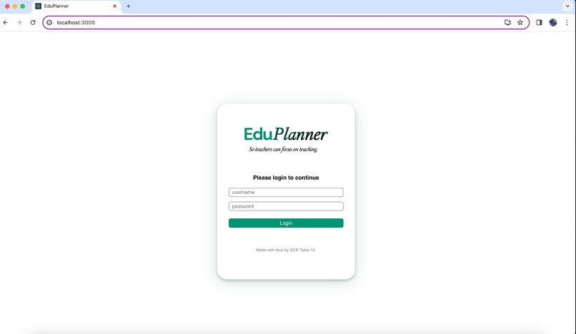 EduPlanner – screenshot 1