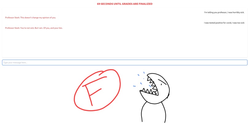 Professor Chatbot – screenshot 2