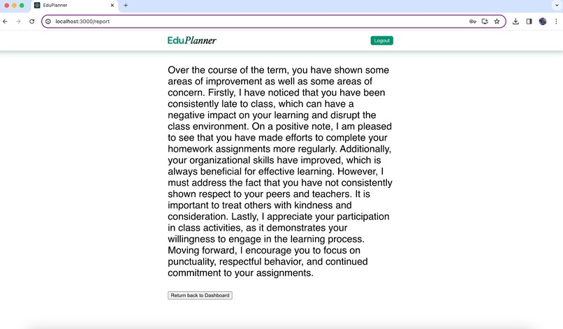 EduPlanner – screenshot 3