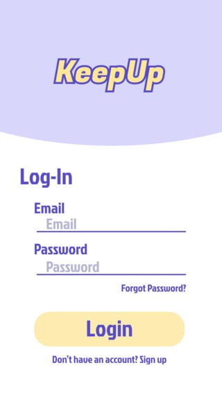 KeepUp – screenshot 2