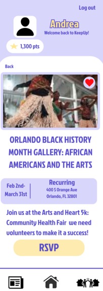 KeepUp – screenshot 4