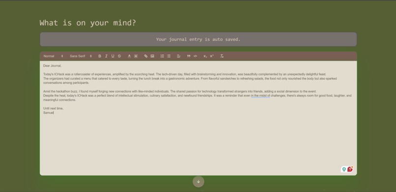 Journify – screenshot 3