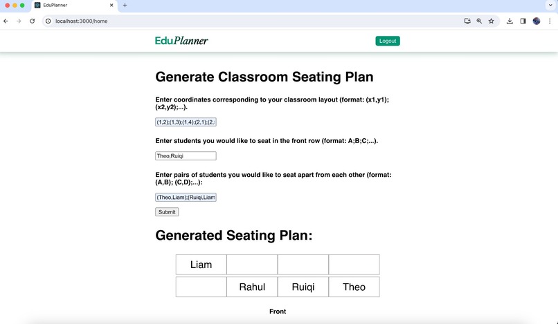 EduPlanner – screenshot 4