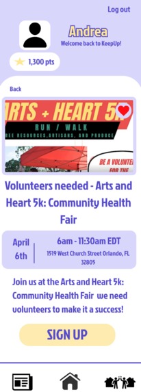 KeepUp – screenshot 6