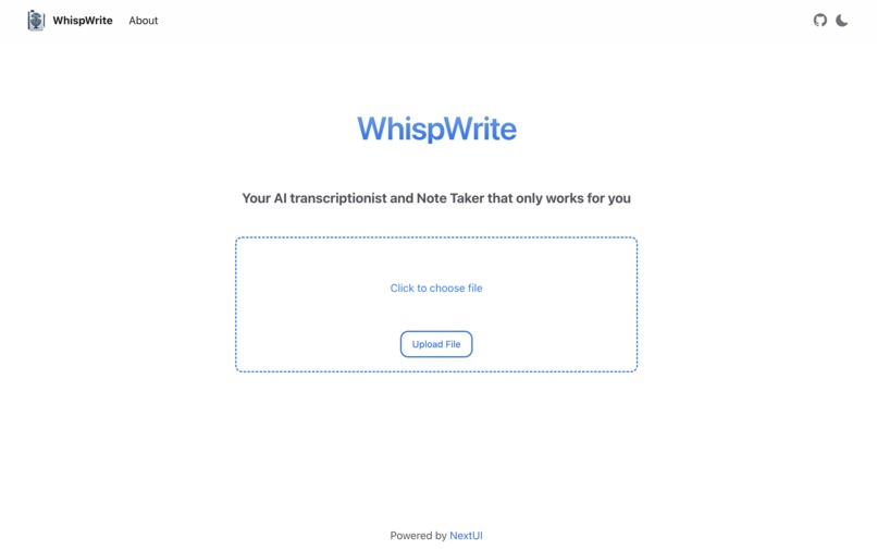 WhispWrite – screenshot 2