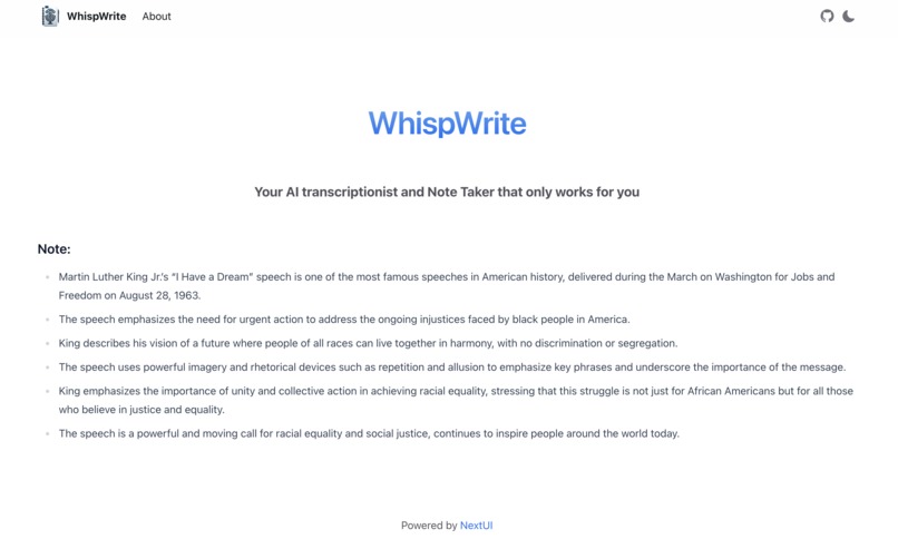 WhispWrite – screenshot 4