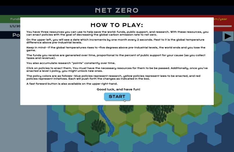 NetZero – screenshot 2