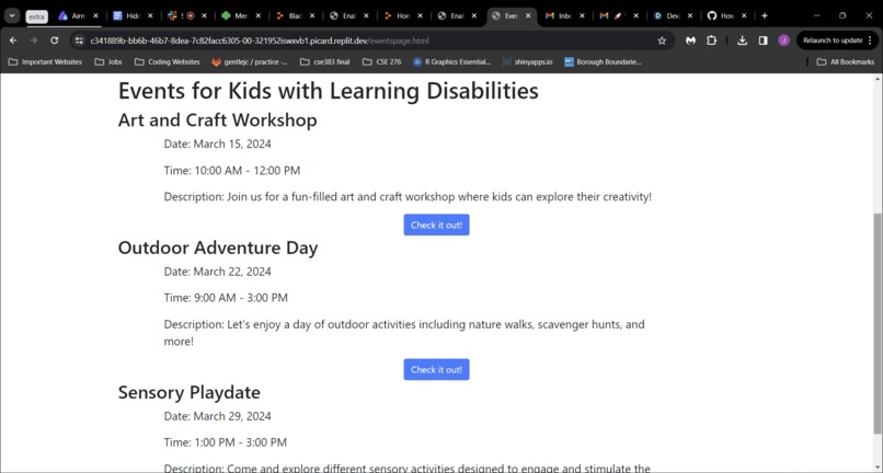 Enabling Unique Minds – screenshot 1