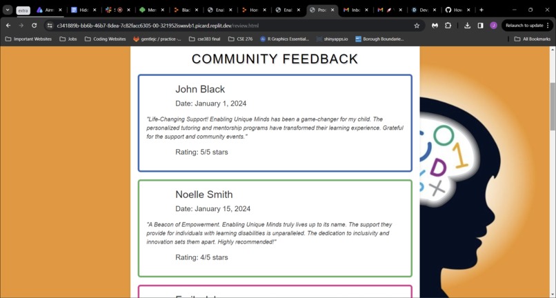 Enabling Unique Minds – screenshot 7