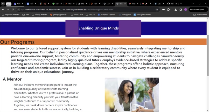 Enabling Unique Minds – screenshot 8