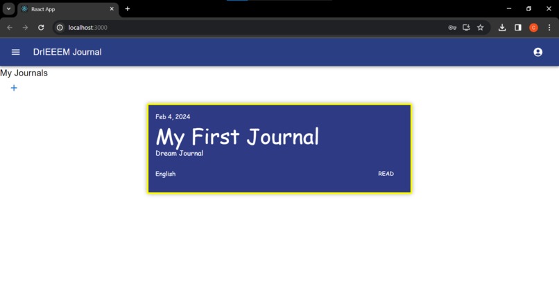 DrIEEEm TIEEEm Journal – screenshot 3