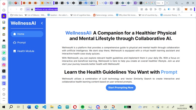 WellnessAI – screenshot 1