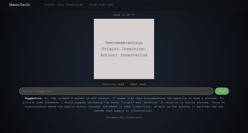 MemoTech – screenshot 3