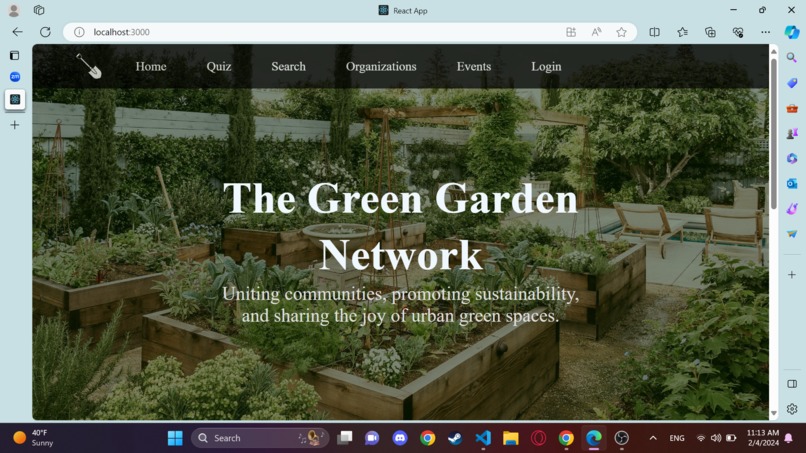The Green Garden Network – screenshot 1