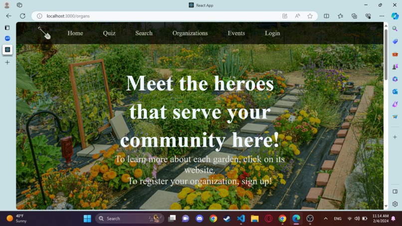 The Green Garden Network – screenshot 2