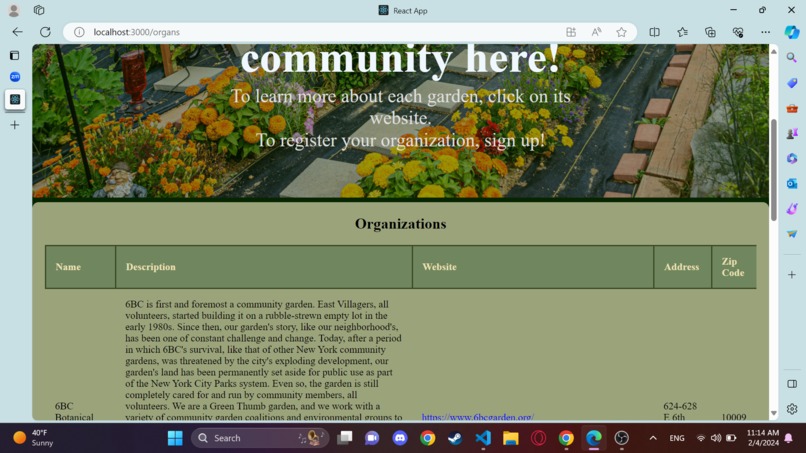 The Green Garden Network – screenshot 5