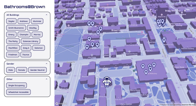 Bathrooms @ Brown – screenshot 1