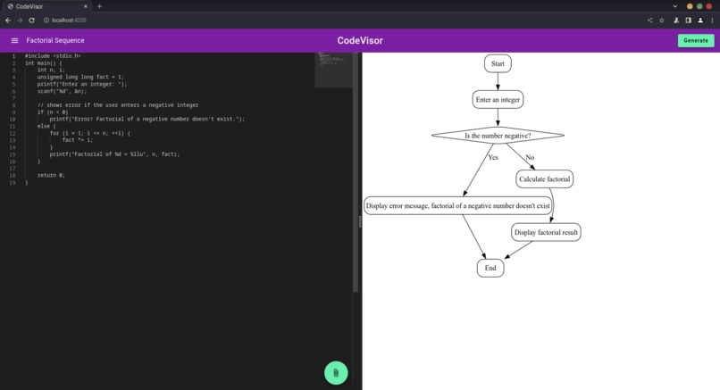 CodeVisor – screenshot 1