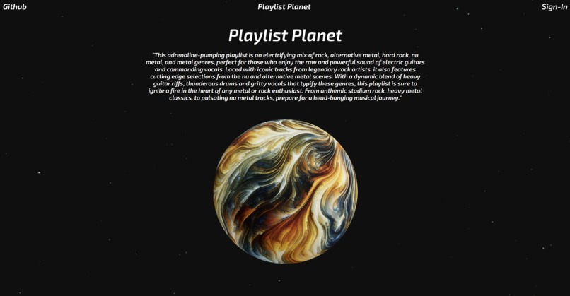 Playlist Planet – screenshot 1