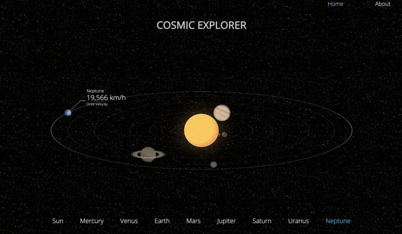 Cosmic Explorer – screenshot 1