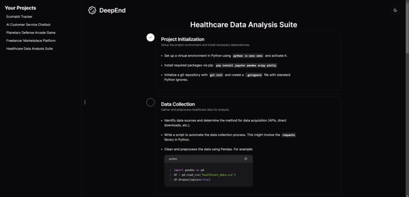 DeepEnd – screenshot 5