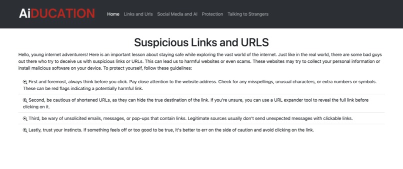 AiDUCATION – screenshot 3