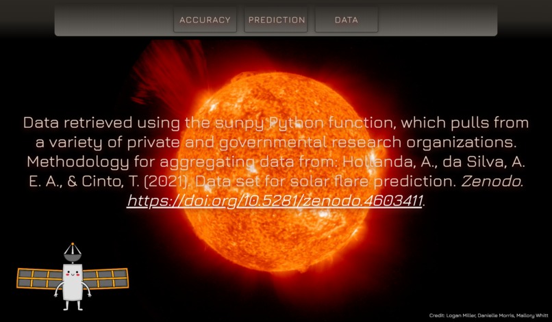 Solar Flare Prediction – screenshot 2
