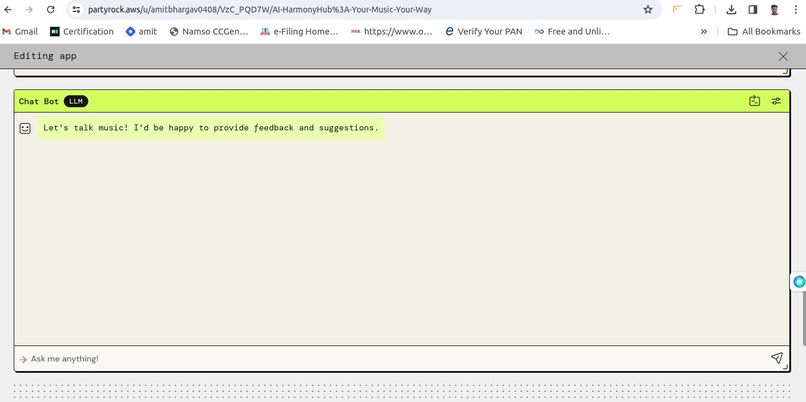 AI HarmonyHub: Your Song, Your Way – screenshot 1