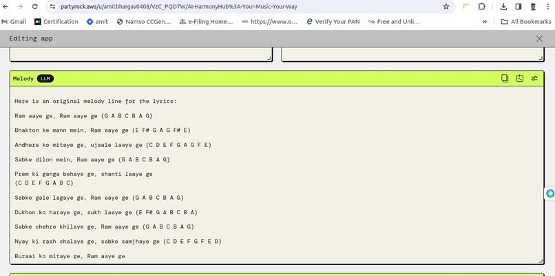 AI HarmonyHub: Your Song, Your Way – screenshot 2
