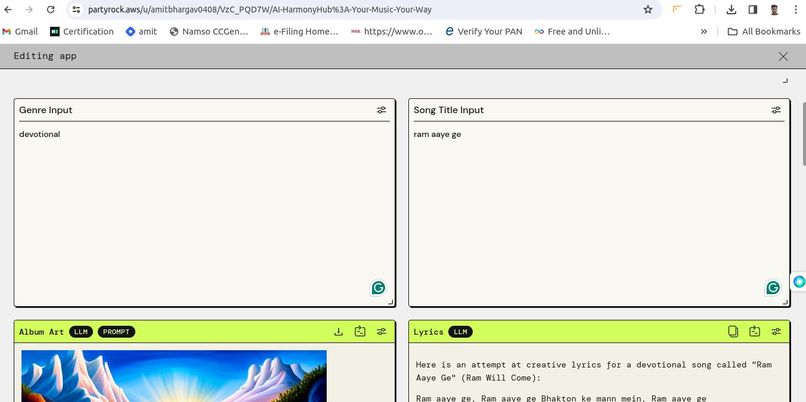 AI HarmonyHub: Your Song, Your Way – screenshot 3