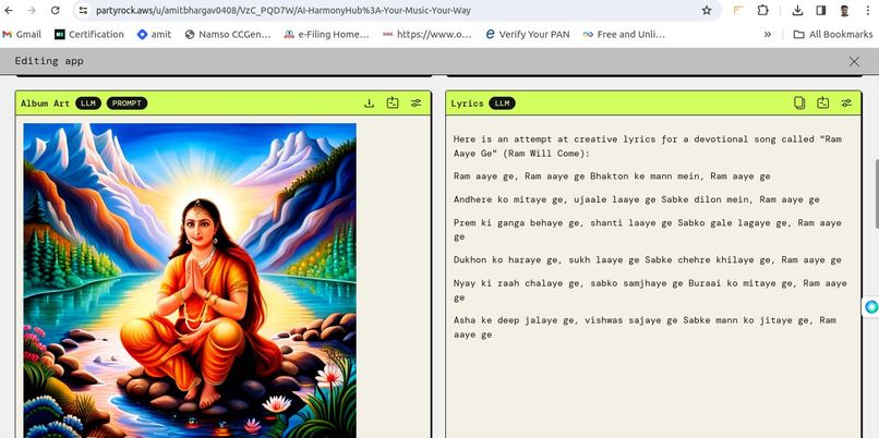 AI HarmonyHub: Your Song, Your Way – screenshot 4