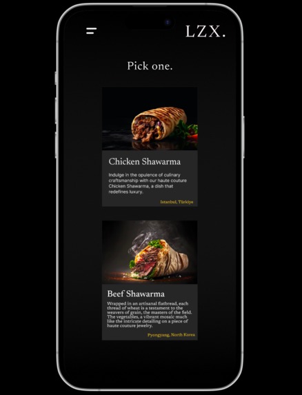 LZX - Lazeez is Luxury – screenshot 2