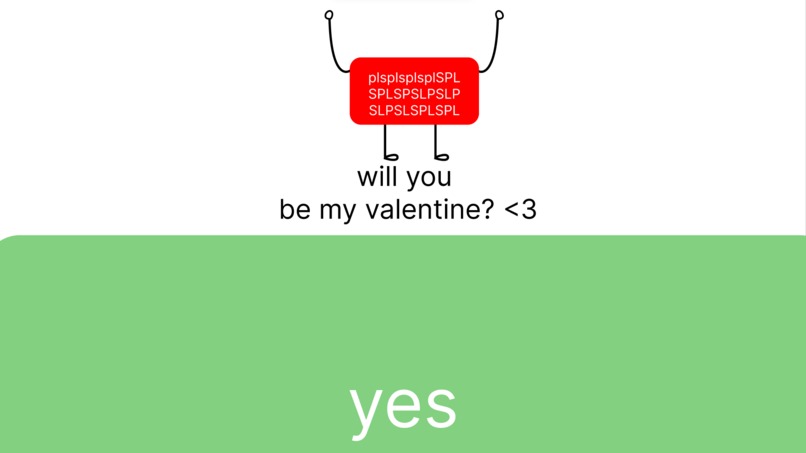 Valentine's Website – screenshot 3