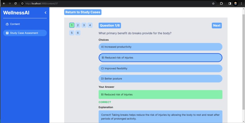 WellnessAI – screenshot 6