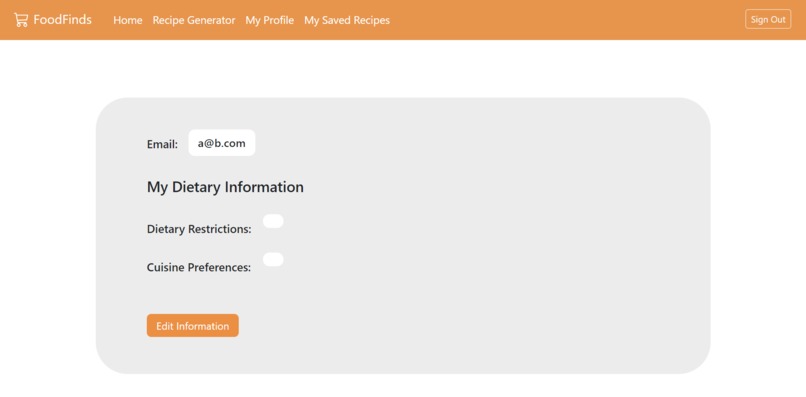 Team38_4D_FoodFinds – screenshot 8