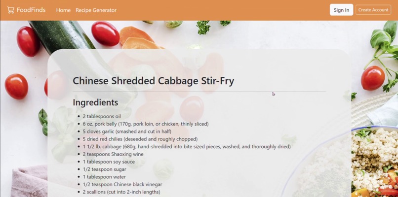 Team38_4D_FoodFinds – screenshot 6