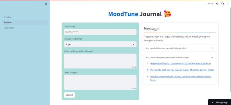 Team32_Ref3C_MoodTune – screenshot 1