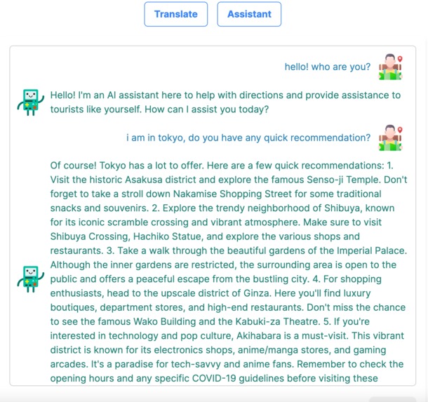 Team 45_5E_translingo – screenshot 2