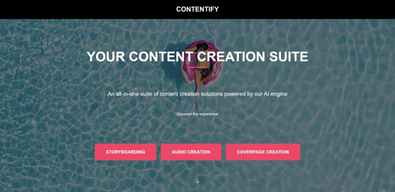 Team94_9I_Contentify.ai – screenshot 1