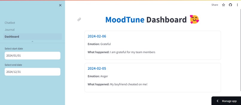 Team32_Ref3C_MoodTune – screenshot 3