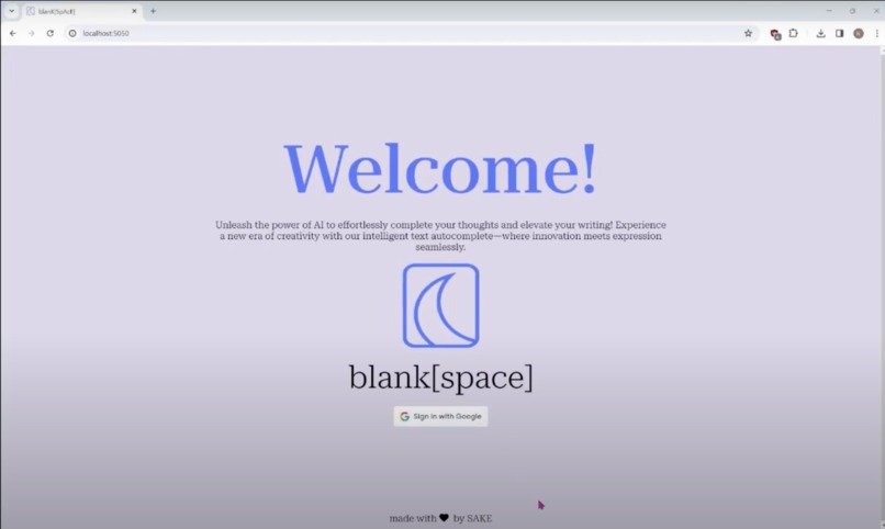 blank[space] – screenshot 1