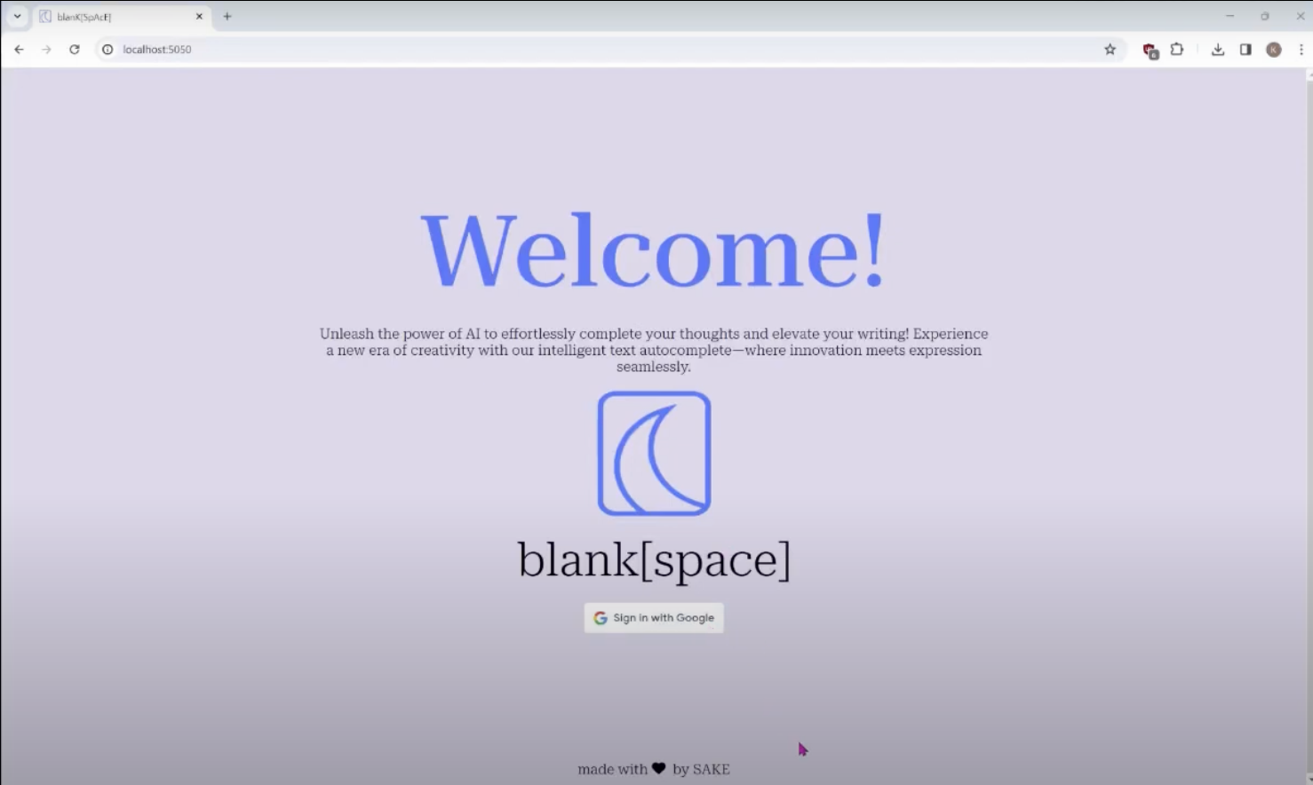 blank[space] | Devpost