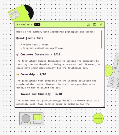 Leadership Principles Analyzer – screenshot 4