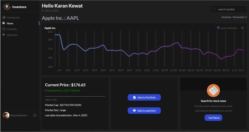 Investoxx – screenshot 4