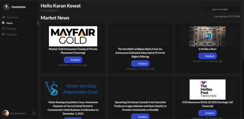 Investoxx – screenshot 9