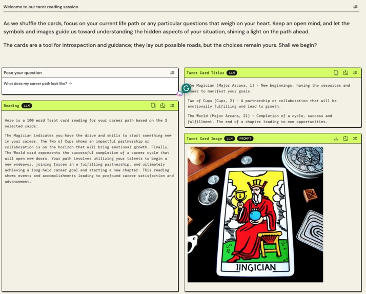 Tarot Card Reading, 3 Cards – screenshot 1