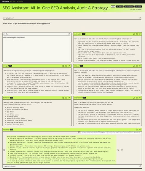 SEO Assistant: All-in-One SEO Analysis, Audit & Strategy  – screenshot 1