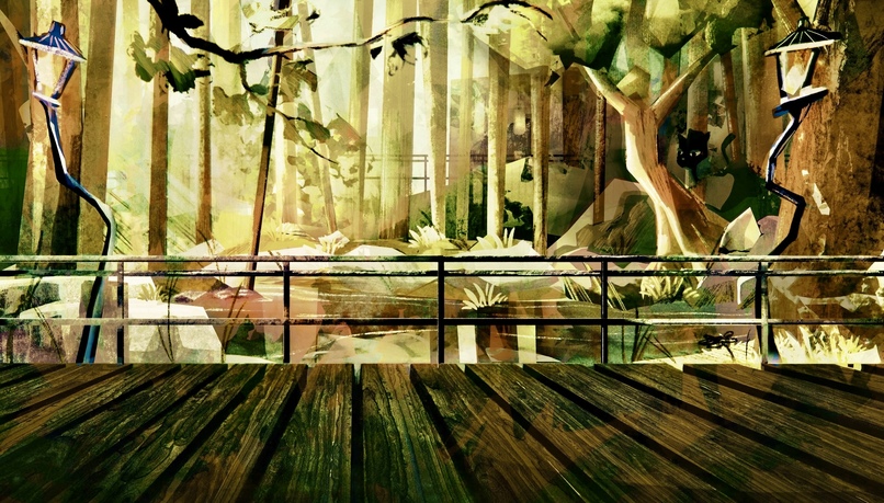 Rock On Raccoon Background Art Concepts – screenshot 4