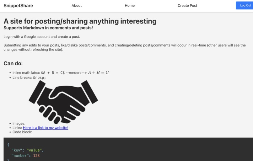 SnippetShare – screenshot 4